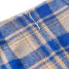 image:imageALCEA ROSEA Womens Midi Plaid Skirt Vintage Pencil Wool Skirt with Slit 7898Blue
