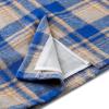 image:imageALCEA ROSEA Womens Midi Plaid Skirt Vintage Pencil Wool Skirt with Slit 7898Blue