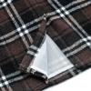 image:imageALCEA ROSEA Womens Midi Plaid Skirt Vintage Pencil Wool Skirt with Slit 7898Coffee