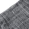 image:imageALCEA ROSEA Womens Midi Plaid Skirt Vintage Pencil Wool Skirt with Slit 7898Grid Black