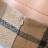 image:imageALCEA ROSEA Womens Midi Plaid Skirt Vintage Pencil Wool Skirt with Slit 7898Khaki