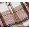 image:imageALCEA ROSEA Womens Midi Plaid Skirt Vintage Pencil Wool Skirt with Slit 7898Pink