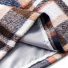 image:imageALCEA ROSEA Womens Wool Plaid Skirt Bodycon Pencil High Waist Mini Skirts 7897Dark Khaki