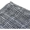 image:imageALCEA ROSEA Womens Wool Plaid Skirt Bodycon Pencil High Waist Mini Skirts 7897Grid Black
