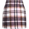 image:imageALCEA ROSEA Womens Wool Plaid Skirt Bodycon Pencil High Waist Mini Skirts 7897Pink